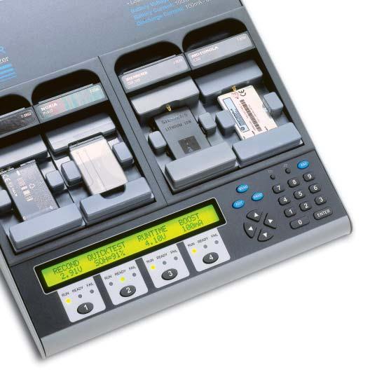 Cadex C7000 Series Battery Analyzers Fast, Simple, Efficient and Innovative Gone are the days when a battery analyzer did nothing more than cycle a battery to eliminate memory.