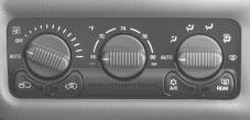Comfort Controls With this system, you can control the heating, cooling and ventilation in your vehicle.