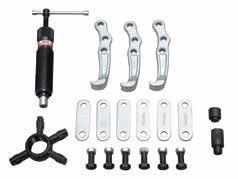 PULLING & EXTRCTING Reversible Leg Combination Puller Kit Hydraulic Combination two and three leg puller kit suitable for internal and external applications Reversible legs with variable bolt holes