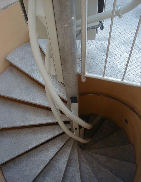 staircases with very small inner radius (the