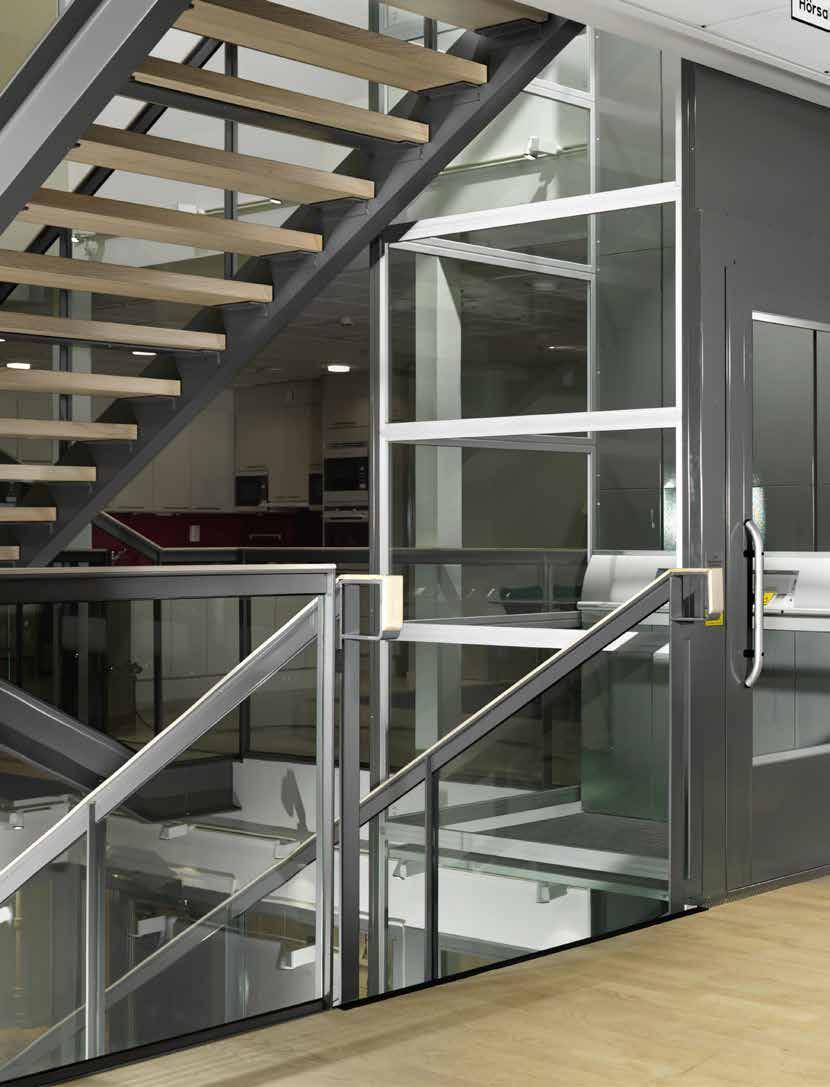 According to your and your customers desires. Aritco enables you to personalise your lift.