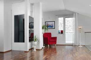 Several advantages offered by Aritco 6000: Design, sizes and options created for a home environment Minimum interventions in the house Opportunity for a "half-height door" on the top floor 95%