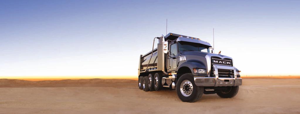 RAWHIDE EDITION Climb inside the Mack Granite Rawhide Edition and experience cab comforts designed to impress.