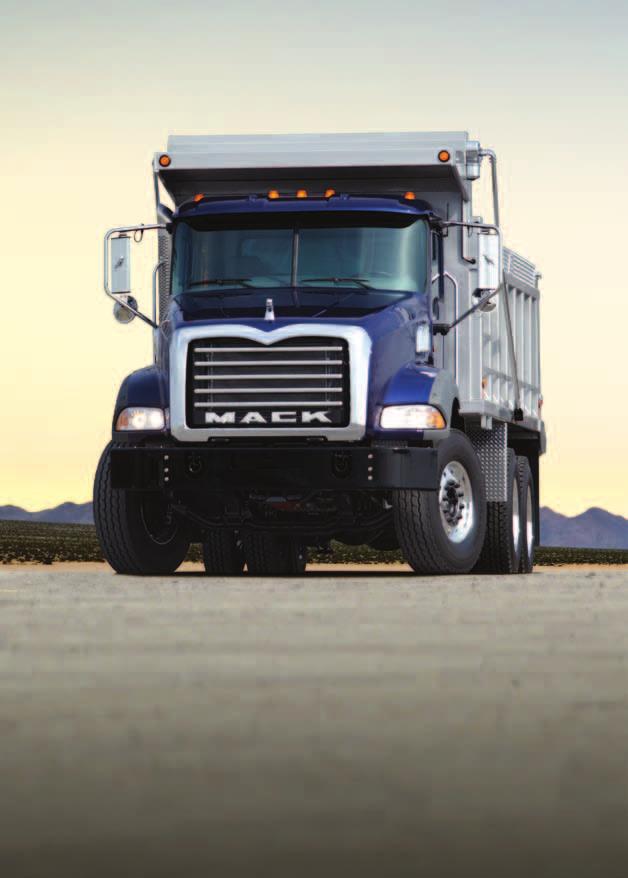 Trucks using the Cornerstone chassis were put through punishing off-road courses as well as placed with Central Tire Inflation system factory-installed by Mack.