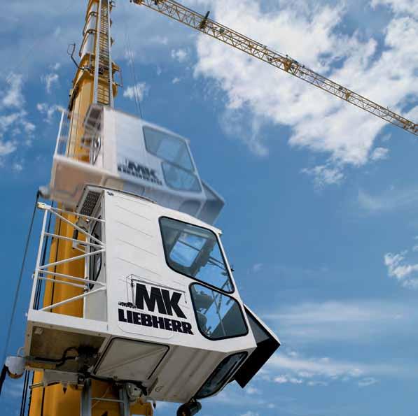 Excellently equipped Everything in view The lift cab provides a perfect view of the
