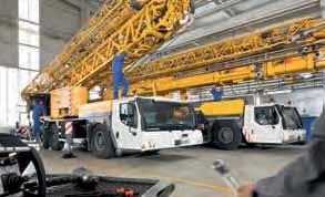 Transport A broad network of wellknown forwarding companies guarantees fast and reliable transport. Why mobile construction cranes from Liebherr?