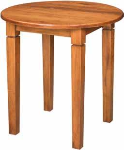 Seely Finish Parkland Chairside Table Item