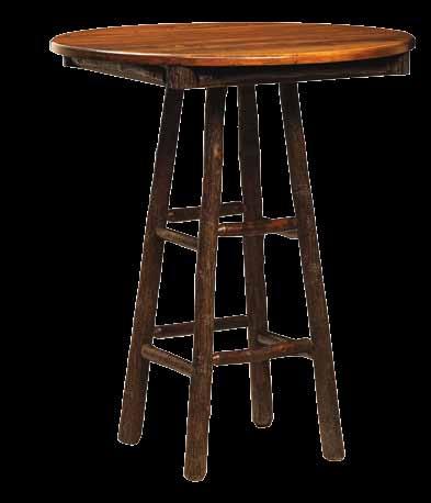 pedestal base also available 42" Round Pub Table Item #1255