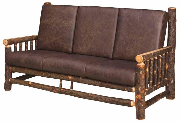 Lodge Sofa Nothing encourages relaxation like the cushioned comfort of