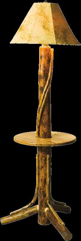 Floor Lamp and Table Item # 1499 21 w x 14 d x 60 h