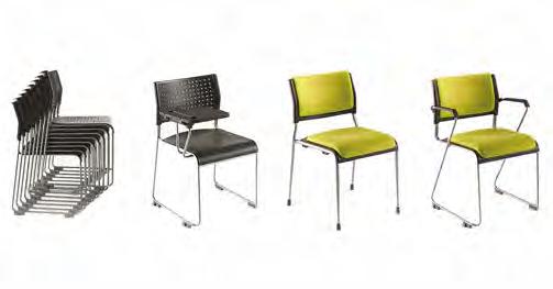 580mm 660mm 450mm 850mm GB1030 Visitors Chair This polypropylene chair is supplied in black with an upholstered