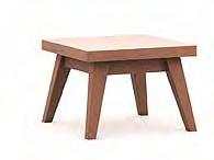 430mm Zone Table Available with wood (Walnut or white) or glass top.
