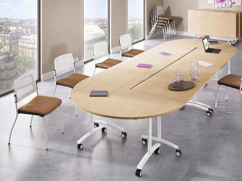 FLIP TOP TABLES Designed to meet different