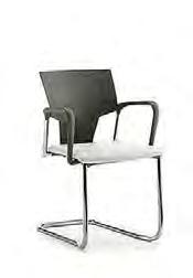 4 leg frame (Stacks 6 high) Fixed arms GB1039 This chair comes