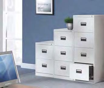 FILING CABINETS Drawer Filing Cabinets Drawers have plain back panels and sides with a grooved bottom section to receive dividers.