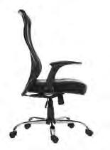 Reclining function with tilt tension Durable armrests GB1079 This chair comes with a high back design.