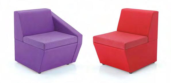 BLEND MODULAR SEATING An affordable and contemporary modular seating Suitable for any reception or lounge setting with the additional dimension of