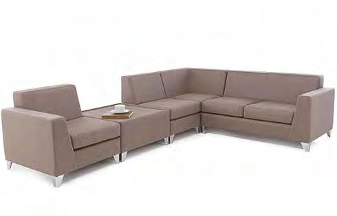 ENERGY COLLECTION Modular Collection Single Seater (No Arms) Width Depth 580mm