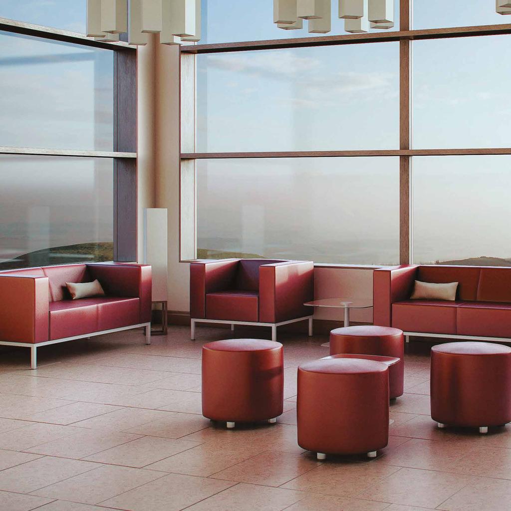 CUBE COLLECTION Cube provides a robust solution for open space sitting.