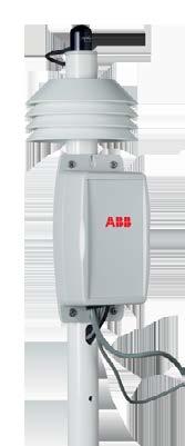 36 BROCHURE ABB SOLAR INVERTER SOLUTIONS FOR BUILDING APPLICATIONS ABB monitoring and communications VSN800 Weather Station 02 VSN802 Weather Station 02 VSN804 Weather Station The VSN800 Weather