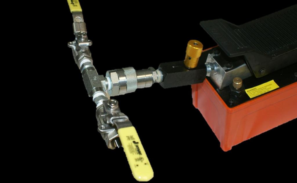 This is an option using a deltrol valve to help regulate the flow of hydraulic oil from