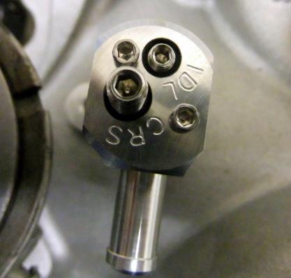 There is good access to the idle and cruise screws, and equally important the same may be said for the cross passage plug which is removed to enable the connection of a vacuum gauge