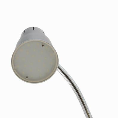 The LED element offer significant increase in intensity over that of a standard 20 MACHINE TOOL LED TASK LIGHT WITH MAGNETIC BASE & 18 FLEXIBLE ARM TEMPERATURE 4000K watt halogen bulb, while using