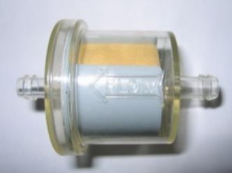 Fuel filter Two versions of original fuel filter are legal to be used (see pictures) Except the fuel line, the fuel pump and the original fuel filter no additional parts are legal to be mounted