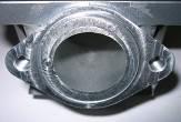 The sealing flange for the exhaust socket may show signs of machining from the manufacturer (see picture right). 5.5.2.2 All ports have chamfered edges (see picture right).