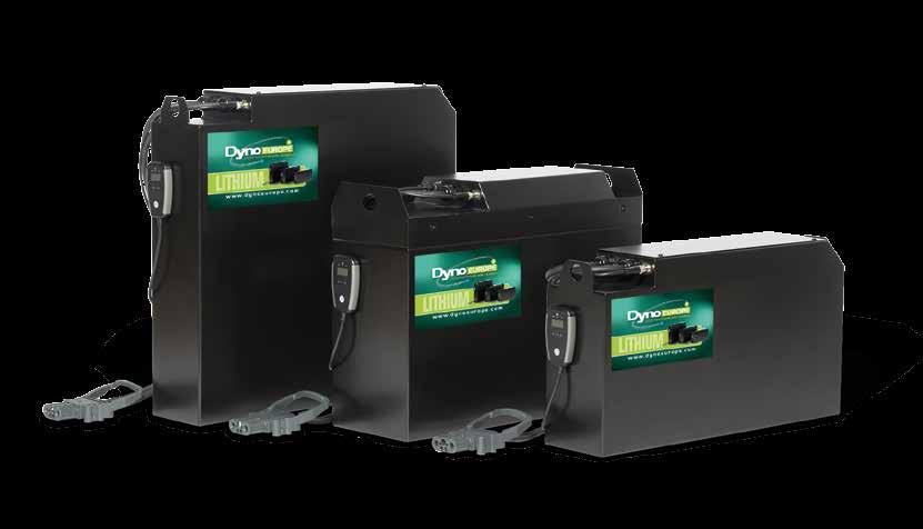 CYCLIC BATTERIES LITHIUM-ION BATTERIES PREMIUM QUALITY INNOVATIVE ENERGY SYSTEM FOR INDUSTRIAL AUTOMATION PREMIUM QUALITY Dyno Europe Lithium is the next-generation battery for every industrial