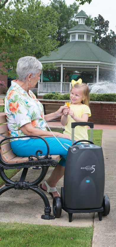 SeQual Eclipse 5 PORTABLE OXYGEN CONCENTRATOR OXYGEN WITH NO LIMITS The SeQual Eclipse 5 is the latest generation of the original continuous flow portable oxygen concentrator.