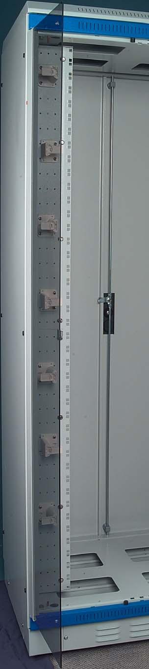 19 Cabinet System NWS General: The 19 cabinet system NWS is available in two basic versions: Standard cabinets feature predefinded equipment and are supplied in pre-assembled state ready for use.