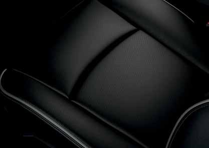 seats - Black 40/20/40 Leather front bench seats Black