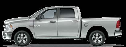 Cab / Bed Available size Crew Cab The Crew Cab gives up to five passengers increased comfort and capacity with the most passenger legroom in the Ram truck lineup.