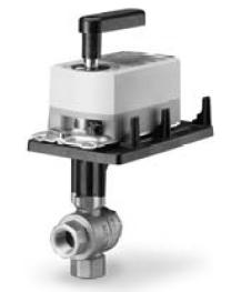 Characterized Port Three Way Ball Valves Technical Instructions The Characterized Port (-CP) Series 3-way Ball Valves are coupled with our Type A actuators to provide three-way mixing or diverting