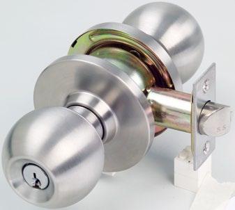 Locksets Key in Knob/Key in Lever The Arrow K Series Locksets from Lockwood incorporate a cylindrical chassis design housing a PD cylinder.