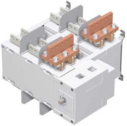 Bypass are a combination of three interlocked switches enabling the use with 3+6 poles or 4+8 poles from 125 to 1600. ll SRCOVER can be utilised with a direct front or external operation handle.