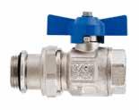 098S BALL VALVE WITH O-RING, FULL FLOW FOR MANIFOLDS SIZE PRESSURE CODE PACKING 1/2" (DN 15) 50bar/725psi 0980012S 8/88 3/4" (DN 20) 40bar/580psi 0980034S/SB 6/60 3/4 x1 40bar/580psi 098003400S/SB