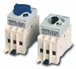 4 Panel and DIN Rail Mounted Small frame size (two modules wide) 16 A.