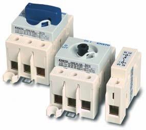 5 Panel and DIN Rail Mounted Medium frame size (three modules wide) 63 A.