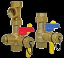ADVANTAGS Quicker, consistent quality installation Fewer leak paths Allows for easy cleaning or flushing of system Allows for one person diagnostic testing of water heater unit TH OLD AY TH ISOLATOR
