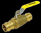 Gland PRO-CONNCT PRSS TH ISOLATOR / ROTATING FLANG Full Port Forged Brass Uni-Flange Ball Valve w/ Detachable Rotating Flange, Adjustable Packing