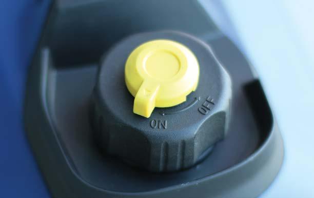 Replace the fuel cap by screwing it on clockwise and turn the fuel cap vent anti-clockwise to the OFF position (if equipped). DANGER Never use the generator in a location that is wet or damp.