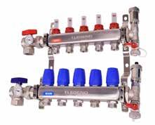 Effective Date: June 28, 2016 Phone: 866-752-2055 www.legendhydronics.com M-8330 STAINLESS STEEL MANIFOLD M-8330AP Stainless Steel Pro Part No. List Price Qty.