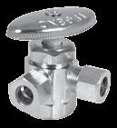TM GATE, CHECK, LOW PRESSURE VALVES & Y-STRAINERS Multi-Turn Straight Valve (cont.) No lead forged brass, 110 CWP ANSI/NSF 61 G FNPT x SJ T-584NL OD x OD T-582NL Part No. Size Configuration Model No.