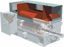 Series Motor Enclosures Output: 50 Hz 450 ~ 16,500 kw (600 ~ 22,000 HP) 60 Hz 450 ~ 18,500 KW (600 ~ 25,000 HP) Voltages: 2,300 V ~ 13,800 V Insulation Class: F Class, with B design temperature rise