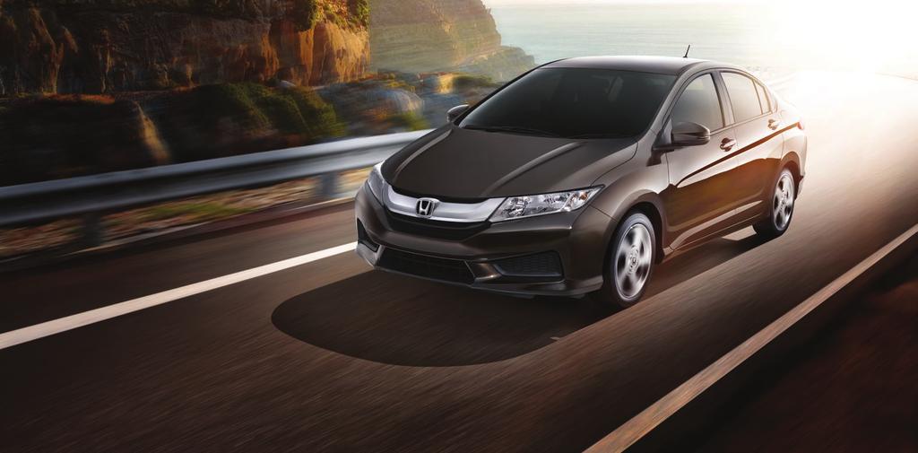 Style for Miles The Honda City s sleek exterior is as exciting as it gets thanks to its solid