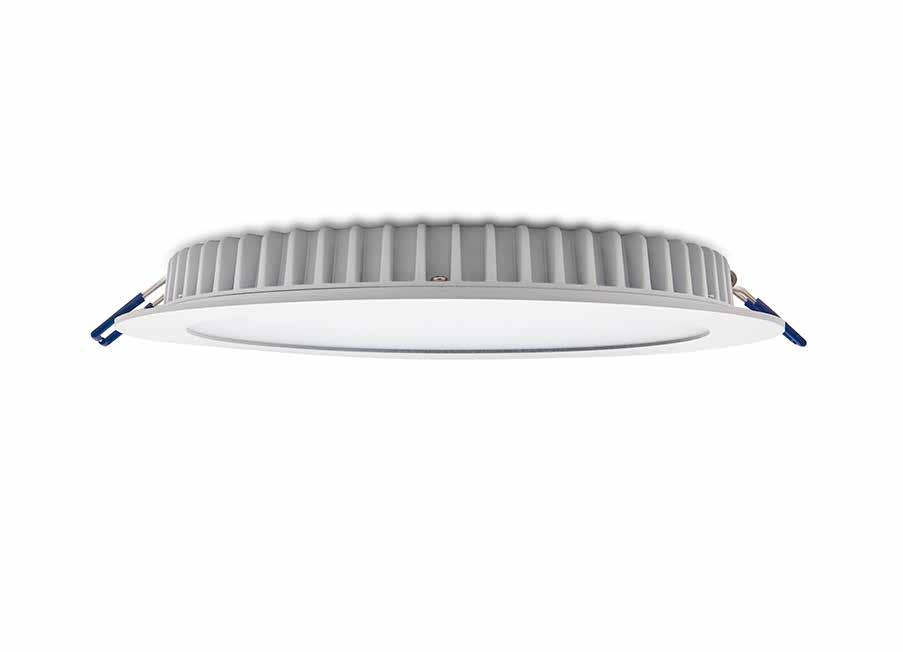 The Solstar Disk has a back lit LED array with opal polycarbonate diffuser for high quality uniform lit appearance.