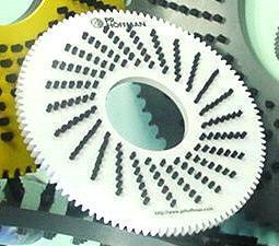 These sprockets are available in Class 40 cast iron or ductile Martensite. Commonly used in sets of four.