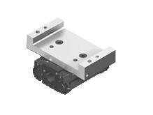 10 Bosch Rexroth AG Precision Modules PSK R999000500 (2015-12) Product overview Structural Design PSK without cover 1 Fixed bearing end block 2 Ball screw with